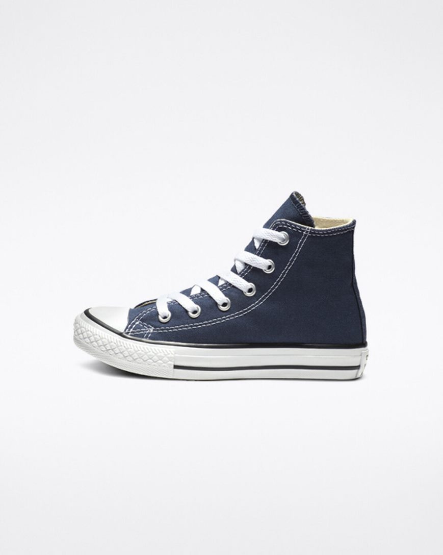 Tenisi Inalti Baieti Converse Chuck Taylor All Star Clasici Bleumarin | RO YZ0CR190